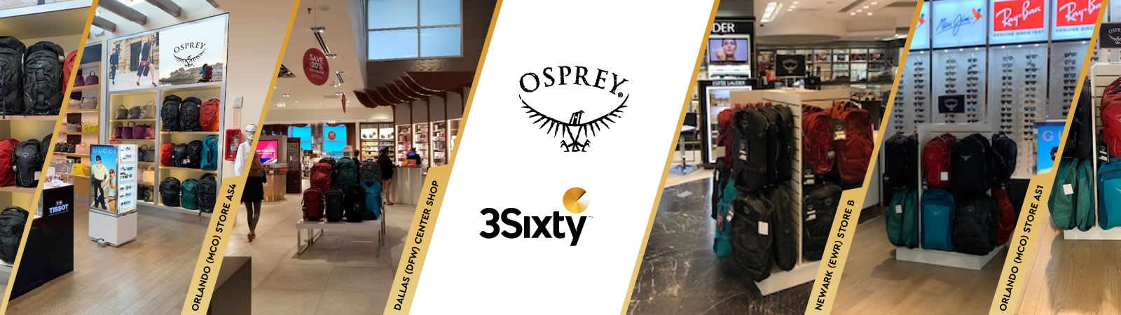 Duty Free Dynamics rolls out Osprey packs at 3Sixty Duty Free stores